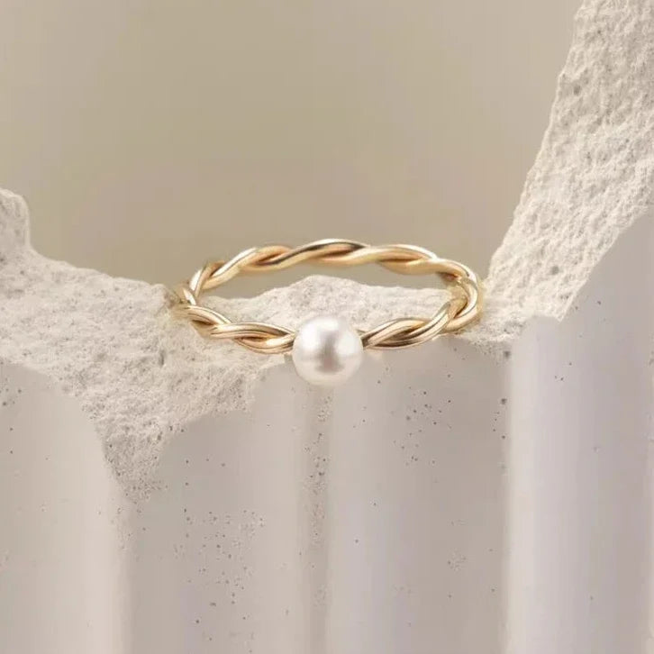 Bague en Perle de Culture - vue 4