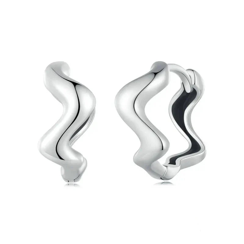 Boucle d’oreille Ondulé - vue 1