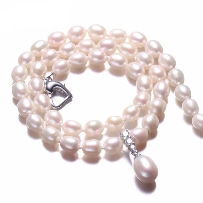 Collier Pendentif Perle - vue 1