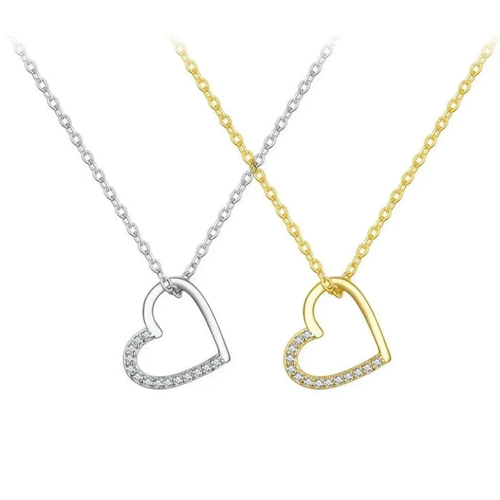Pendentif Coeur Argent - vue 1