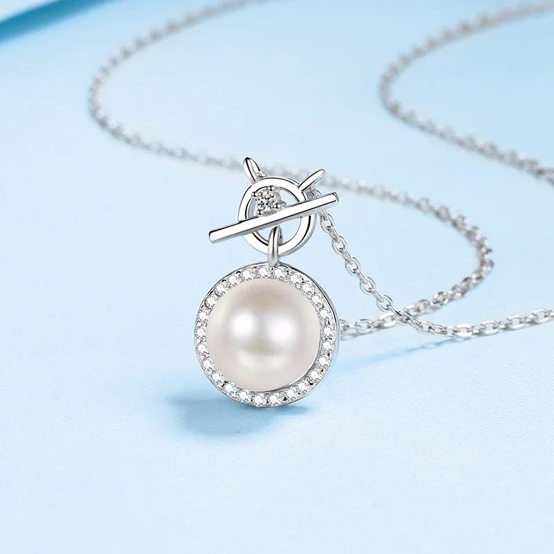 Pendentif avec Perle de Culture - vue 3