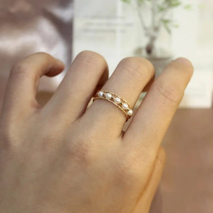 Bague Perle de Culture Manuela - vue 1