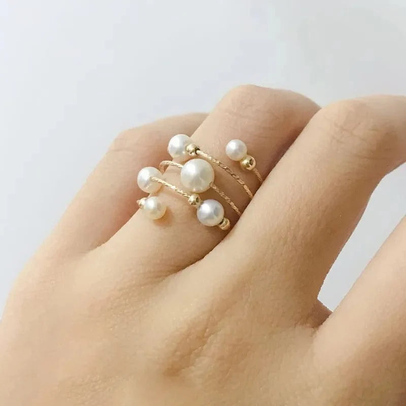 Bague Perle de Culture Nina - vue 1