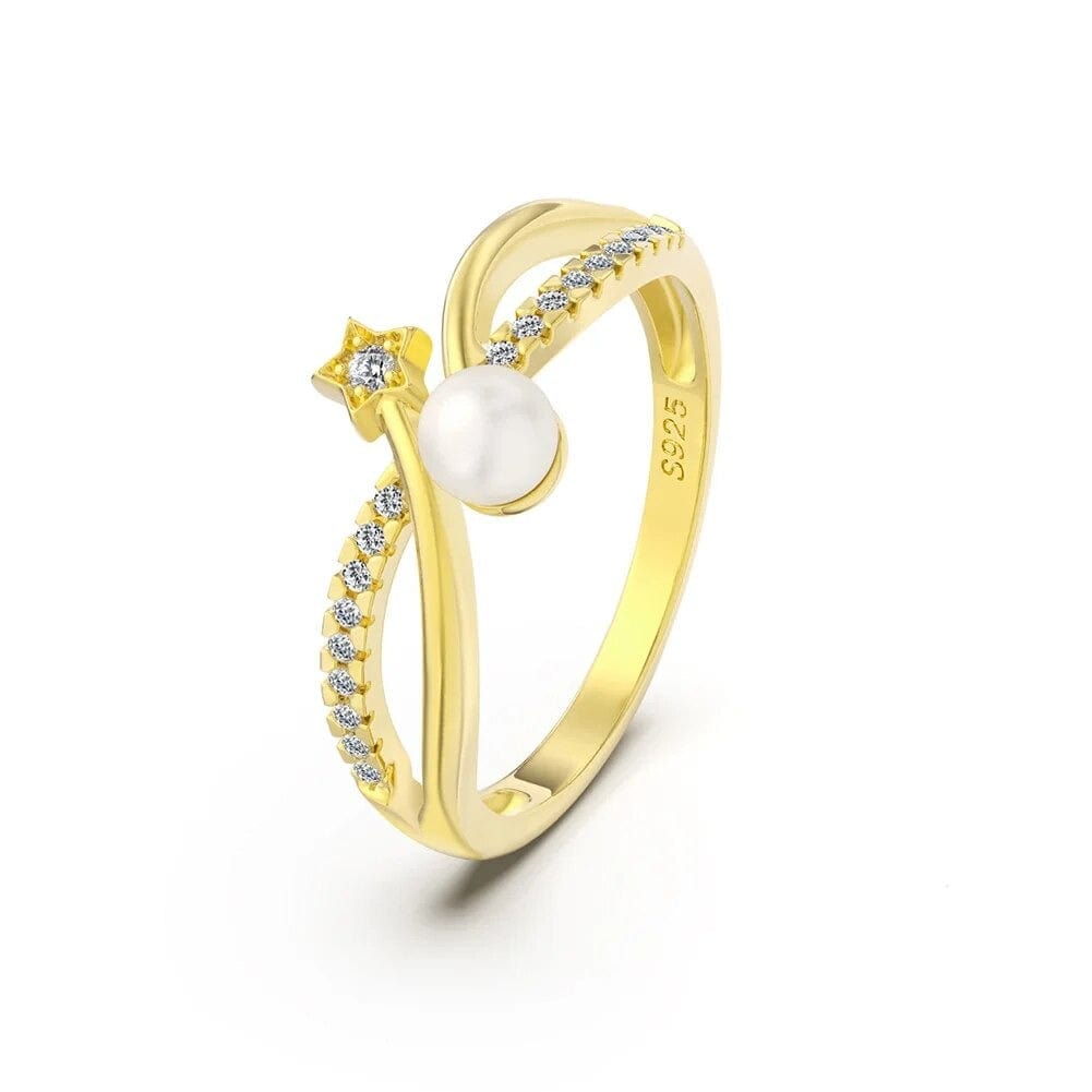 Bague Perle de Culture Lucia - vue 1