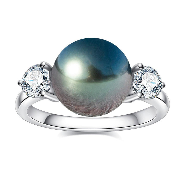 Bague Perle de Tahiti Lidie - vue 1