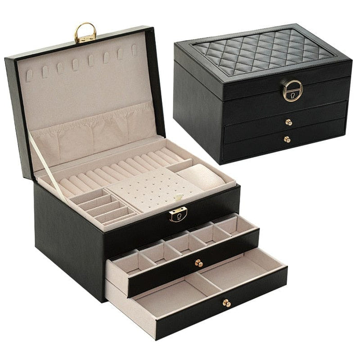 Boite à bijoux Cuir - vue 1