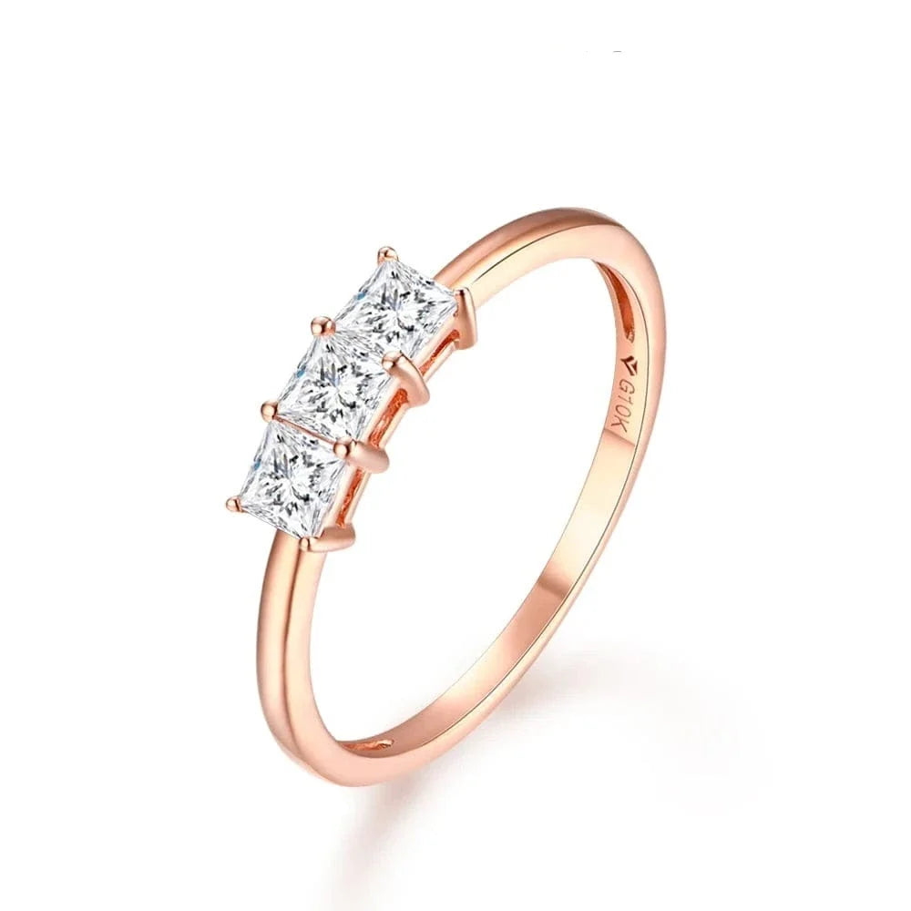 Bague de Fiançaille et Alliance - vue 6