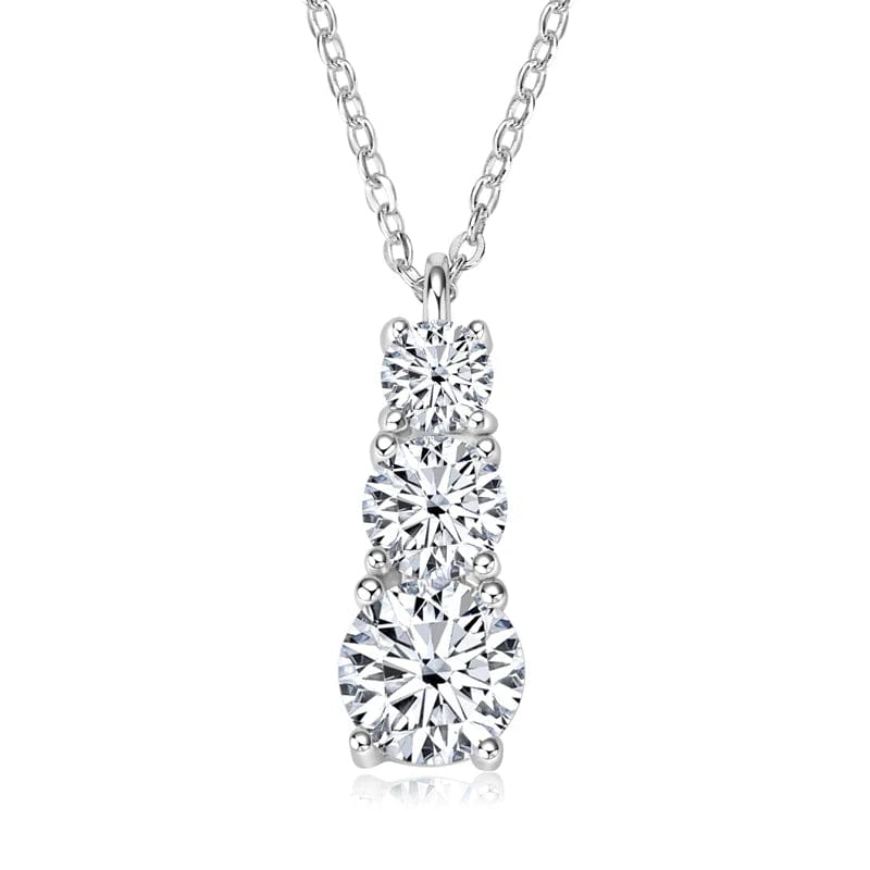 Collier 3 Diamant - vue 4