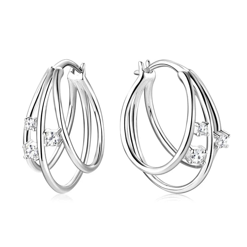 Boucle d’oreille Diamant Princesse - vue 1