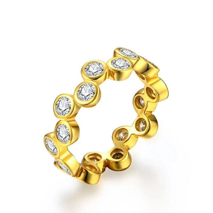 Bague de Fiançaille Or Jaune - vue 1