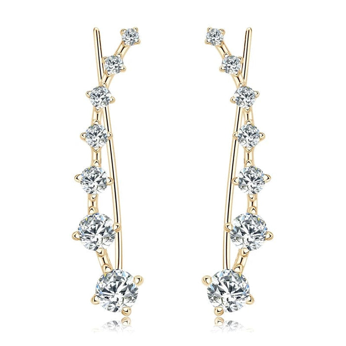 Boucle d’oreille Barrette Diamant - vue 1