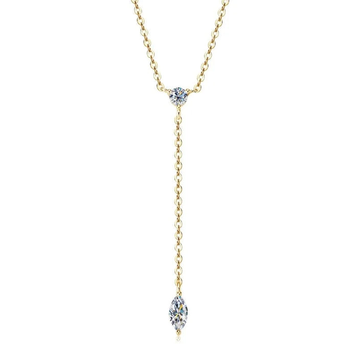 Collier Invisible Avec Diamant - vue 1