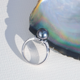 Bague Perle de Tahiti Lisa - vue 3