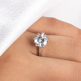 Bague de Fiançailles Solitaire Diamant - vue 2