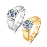 Bague de Fiançailles Homme et Femme - vue 1