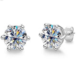 Boucle d’oreille Puce Diamant - vue 1