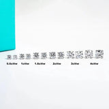 Boucle d’oreille Clou Diamant - vue 3