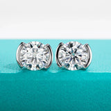 Boucle d’oreille Simple Diamant - vue 2