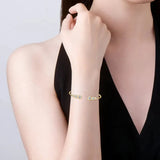 Bracelet Jonc Diamant - vue 2
