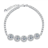 Bracelet Argent Diamant - vue 1