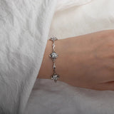 Bracelet Argent Diamant Femme - vue 2