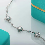 Bracelet Argent Diamant Femme - vue 5