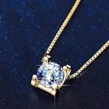 Collier Transparent Diamant - vue 6