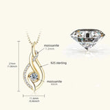 Collier Petit Diamant - vue 4