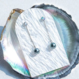 Boucle d’oreille Perle de Tahiti Diamant - vue 1