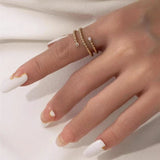 Bague de Fiançaille en Or - vue 8