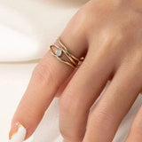 Bague de Fiançaille Coupe - vue 8