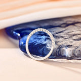 Bague de Mariage en Diamant - vue 5