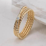 Bague de Fiançaille Classique - vue 6