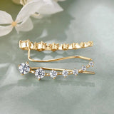 Boucle d’oreille Barrette Diamant - vue 4