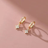 Boucle d’oreille Dormeuse Diamant - vue 3