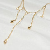 Collier Or Jaune Femme - vue 5