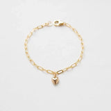 Bracelet Coeur Or - vue 3