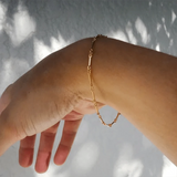 Bracelet Fin Femme Or - vue 4