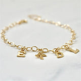 Bracelet Personnalisé Femme Or - vue 3