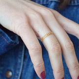 Bague Chaine Or - vue 4