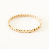 Bague Solitaire Or Jaune - vue 3