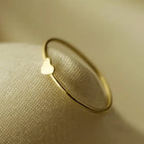 Bague Coeur Or - vue 4