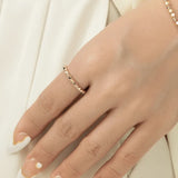Bague Or Jaune Femme - vue 4