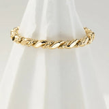 Bague Or Jaune Femme - vue 8