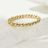 Bague Or Jaune Femme - vue 7