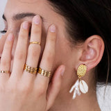 Bague Personnalisée Prénom Or - vue 4