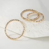 Bague Fine Or - vue 5