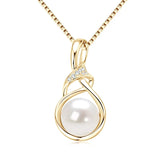 Pendentif en Perle de Culture - vue 1