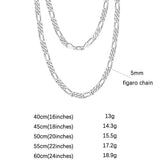 Collier Figaro Femme Argent - vue 3