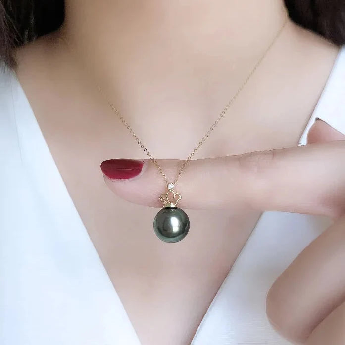 Pendentif or Perle de Tahiti - vue 1